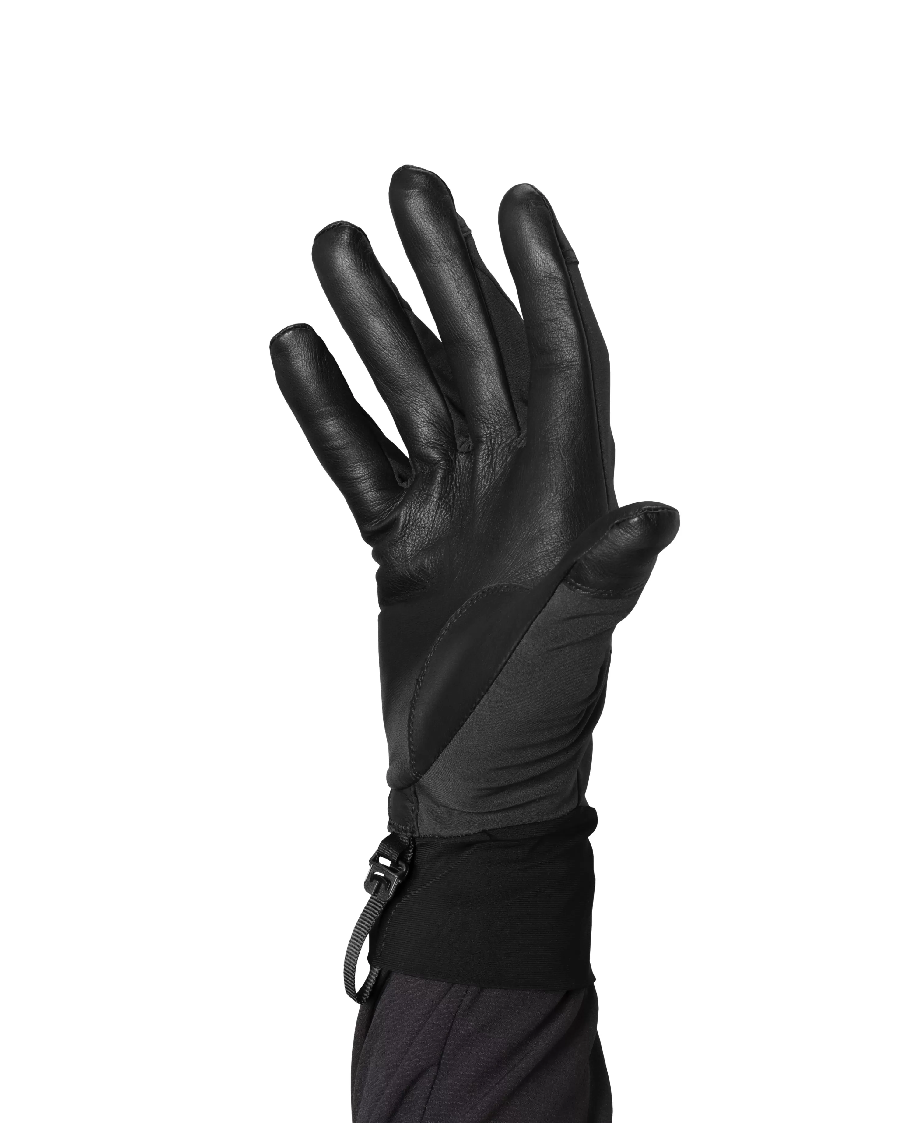 Sale Norrøna Falketind Gore-Tex Infinium Short Gloves (M/W) Caviar Black