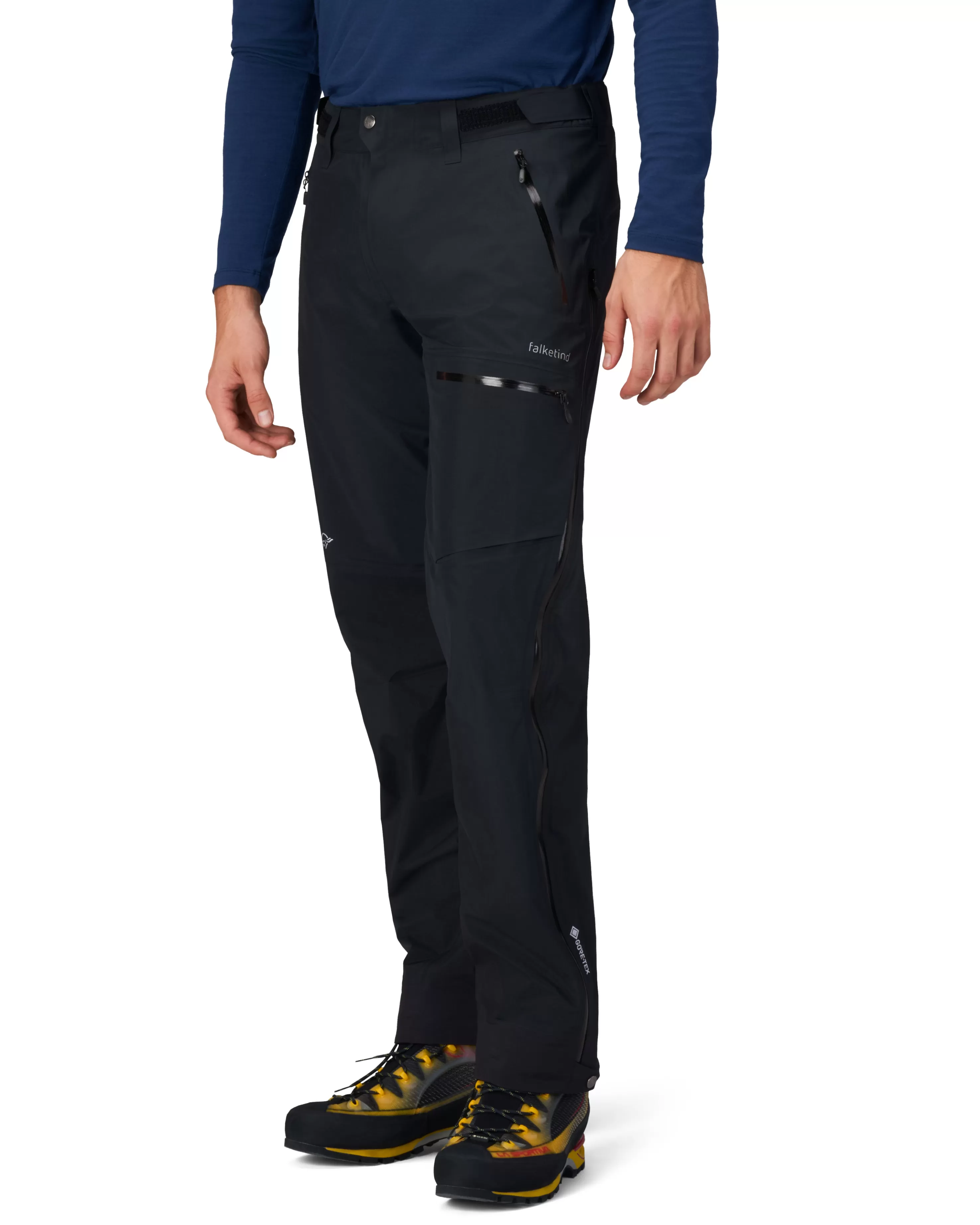 New Norrøna Falketind Gore-Tex Pants M's Caviar Black