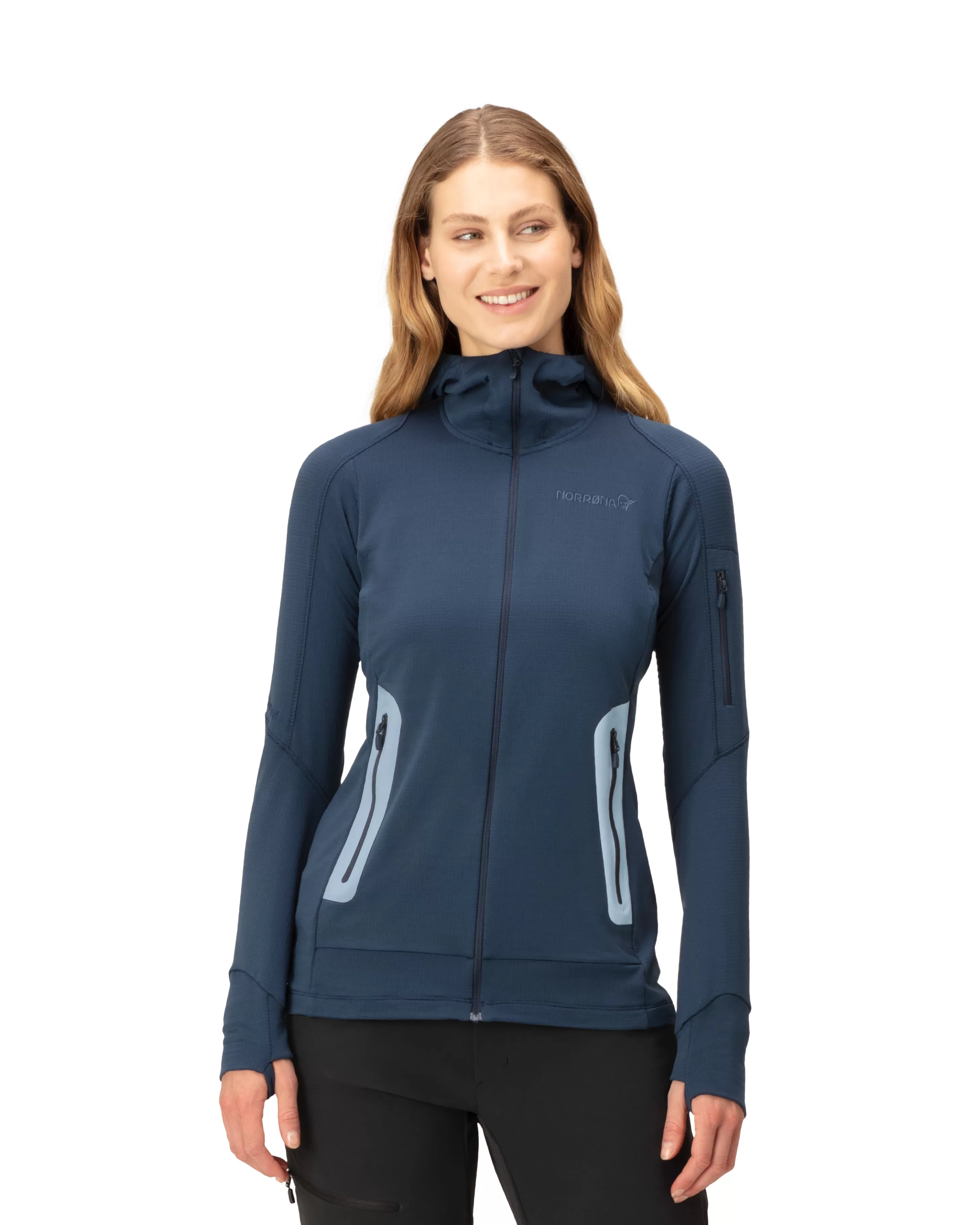 Shop Norrøna Falketind Power Grid Hood W's