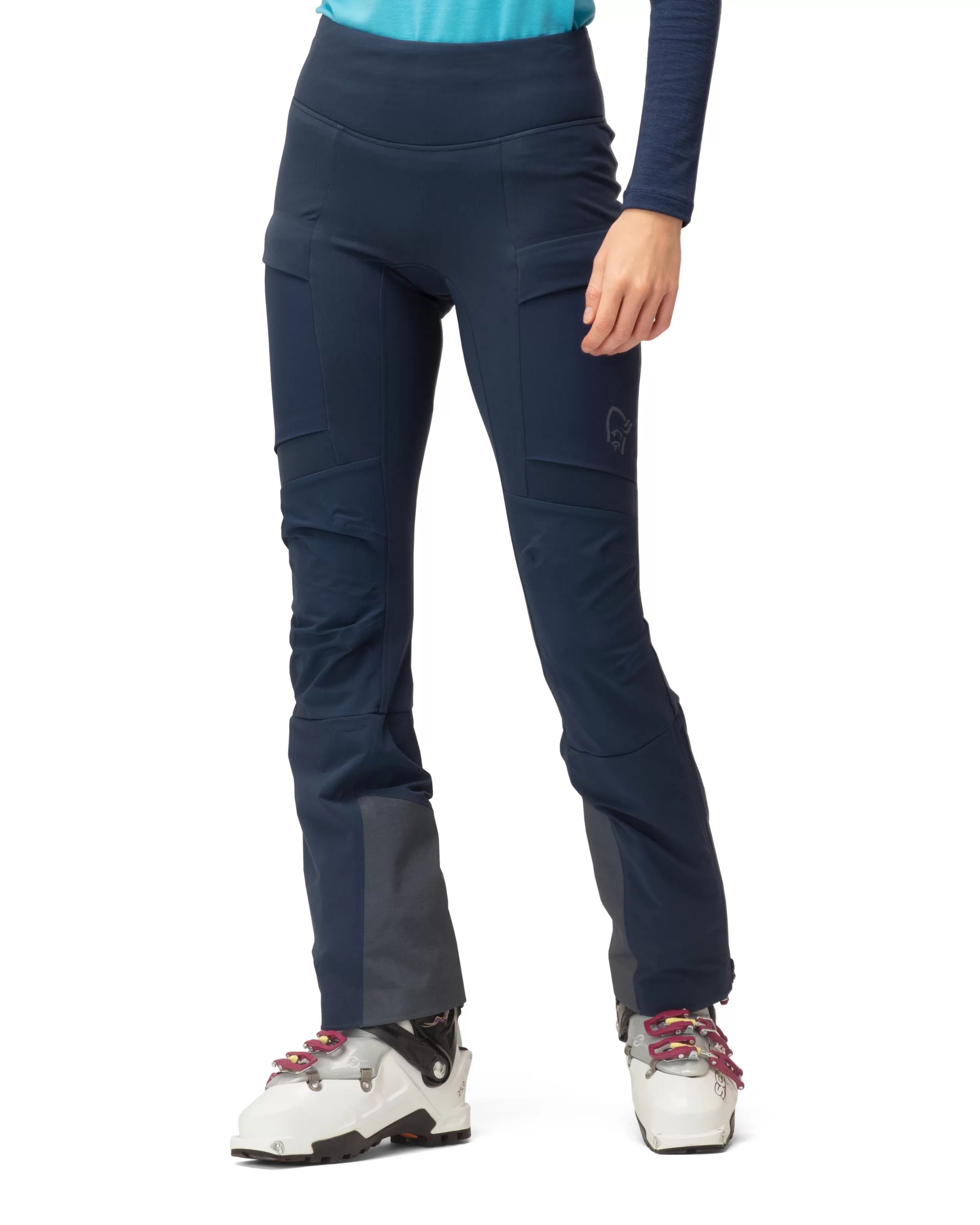 Outlet Norrøna Lyngen Equaliser Stretch Tights W's Indigo Night Blue